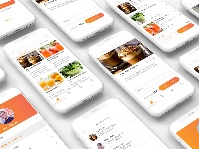 Drink app app design uiuxdesign