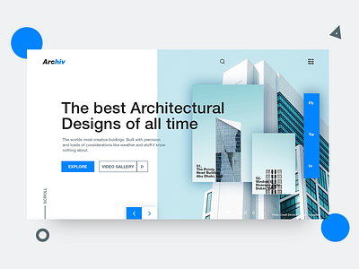 Archiv adobe photoshop clean design inspiration designer freelance designer graphic design interface landing page minimal monday photography typography ui design uiux web design website