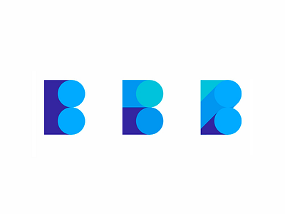 B letter explorations for business intelligence tool logo design ai artificial intelligence b business monitoring flat 2d geometric letter mark monogram logo logo design online retailers playful vector icon mark symbol