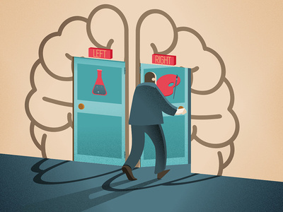 I choose creativity affinity designer affinitydesigner article brain brain logo creativity editorial art editorial illustration graphic illustration surreal vector vector art