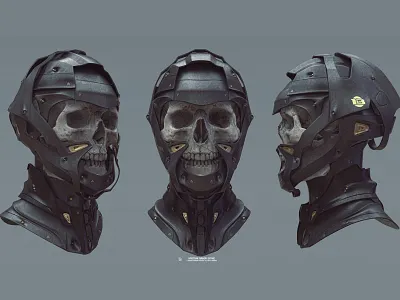 Armour 3d concept conceptdesign cyborg hristian mecha shyne style