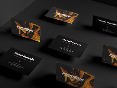 Business card - 1 black branding business card businesscard businesscards gold logo visiting cards visitingcard