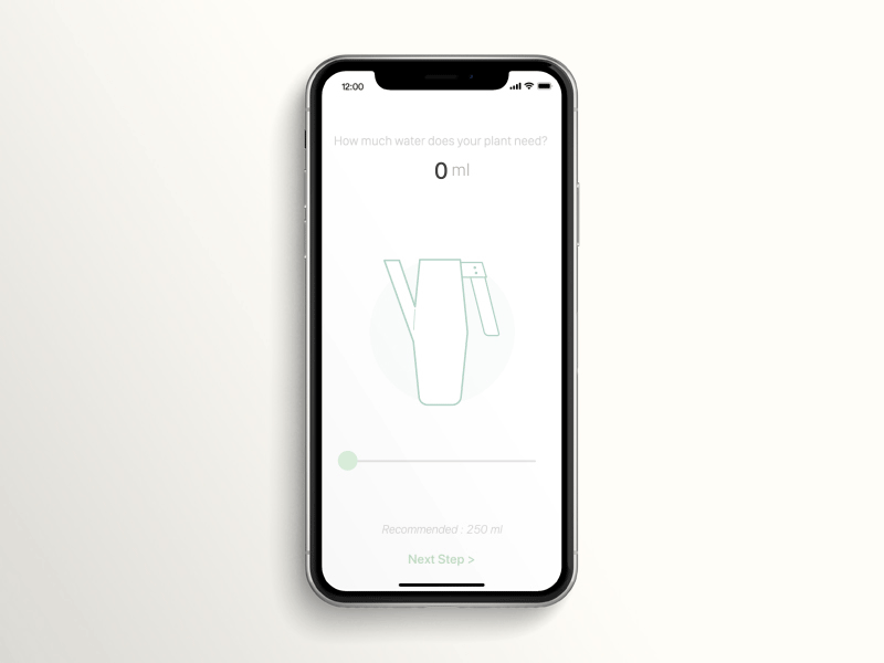 UI/UX - Watering App animation app app concept design icon illustration ios iphone mockup plant slider ui uiux uiuxdesign ux vector water