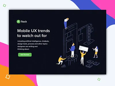 UX trend illustration app chat app design graphic design illustration ui ux