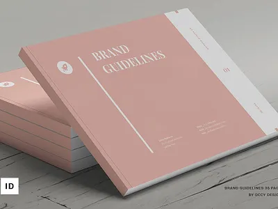 Brand Guidelines branding brochure business catalog catalogue clean clothing design editorial elegant fashion feminine indesign lookbook magazine modern portfolio proposal studio template