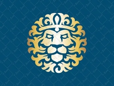 Luxury Lion Logo animal logo crown logo gold lion logo hotel logo king logo lion lion head lion logo logo for sale luxury logo manly logo ornamental lion real estate logo vintage lion