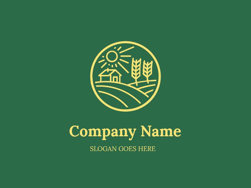 Free Farm Logo farm logo free free logo freebie logo logodesign logotype