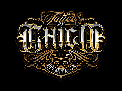 Tattoos by Chico branding caligraphy custom lettering custom logo lettering letters logo logo design tattoo artist tattoo design