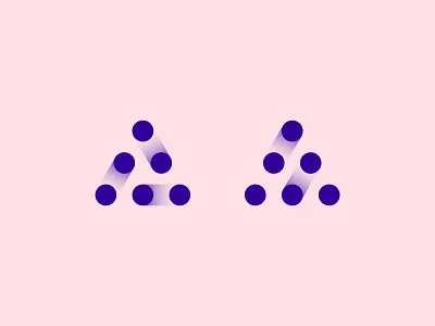 Wip Monograms a bit branding communicate connection data info link logo minimal monogram