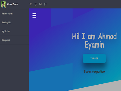 Landing Page for multi purpose website design hero design studio landing page portfolio web website