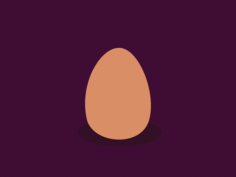 Hatching Egg adobe after effects animation chick chicks egg gif hatching egg illustration motion motion design