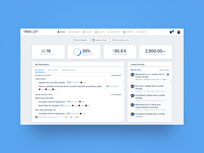 Event Management Dashboard