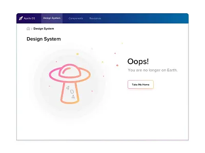 404 Page 404 error ui uidesign visual design