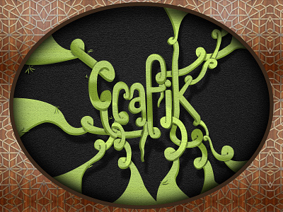 Grafik creative text coloring grafik graphic design illustation muharrem yağan tipografi tipography