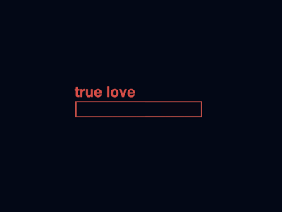 true love waits affter effects animation gif logo love