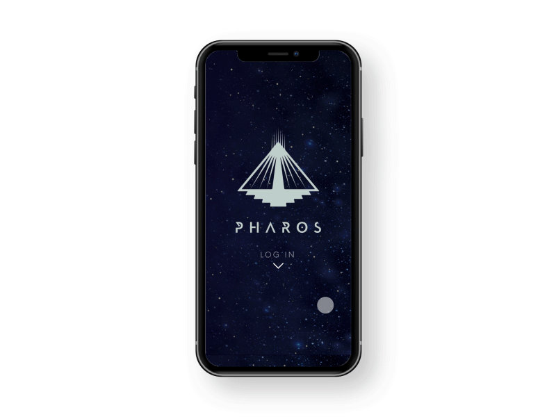 001/100 PHAROS app app animation app design childish gambino dailyui dailyuichallenge dailyux dailyuxchallenge invison invison studio login box login screen mockup pharos ux