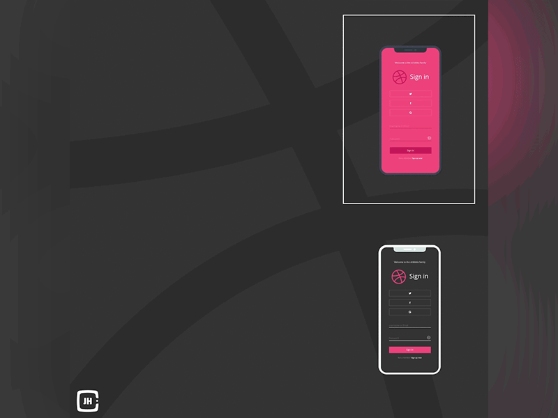 Animation - Dribbble Login Screen Redesign after effects after effects animation animation app design design app flat ios mobile mobile app mobile app design motion animation ui ux web website