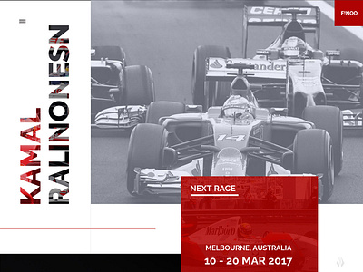 F1 Car Racing Website Template design e commerce homepage landing layout page design page layout ui ux ux design web web deisgn