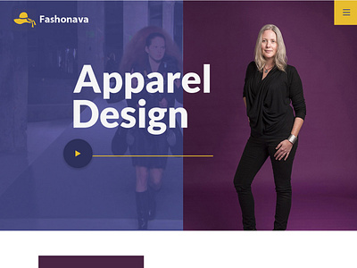 Apparel Design Company Website branding custom e commerce homepage landing layout page design page layout ui ux ux design web web deisgn