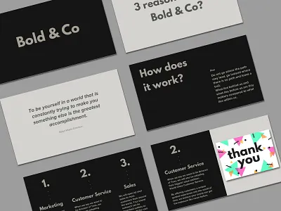 Company Profile Presentation branding design logo presentation presentation design typography