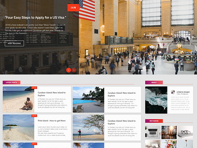 Probinsyano Traveler website revision design ui ux