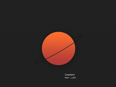 Grad gradient gradient color planet