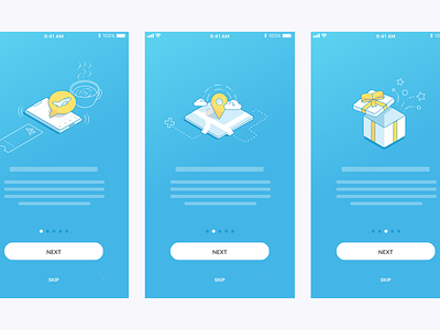 App Walkthroughs app icon illustration ios sketchapp ui