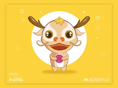 Hello! dribbble design illustration