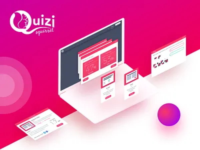 Quizi.io is a powerful marketing tool. bitcoin blockchain coin crypto crypto currency cryptocoin design imp impleum poll polls quiz quizi quizzes service squirrel uiux uiux design user experience web