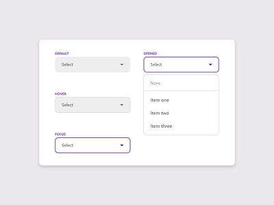 Daily UI - #027 Dropdown 2d app art color daily 100 challenge dailyui design dribbble dropdown form input interaction magenta minimal purple select ui user experience user interface ux