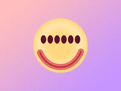 SIX EYES EMOJI cool emoji set icon ui