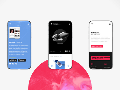 Boost Solutions adaptation design mobile ui ux web