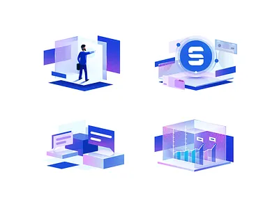 Small illustrations for stasis icon illustration stasis tolstovbrand vector