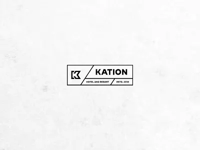 Kation Hotel brand assets brand identity branding business company branding company logo contemporary design hotel icon identity system logo logo design logo mark modern professional