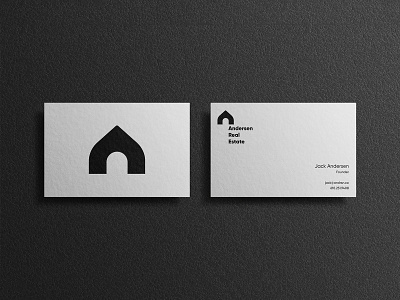 Andersen branding design icon logo minimalist vector