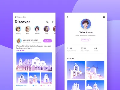 A Travel app app design iphone iphonex travel ui