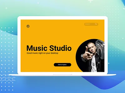 Desktop Music App design ui ui design uiux uiuxdesign