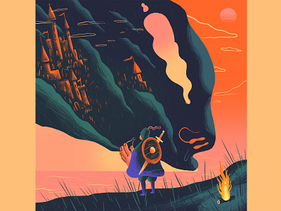 The Forgotten Isle art direction art show character design exhibition fantasy for sale illustration landscape