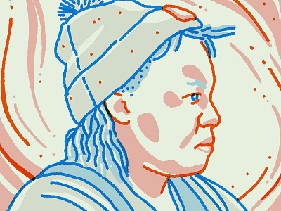 Brewer Lee Hedgmon beer blog beerjob brewer digital illustration good beer hunting illustration portrait procreateapp