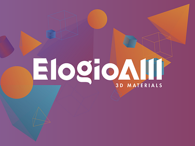 Logo Elogio AM (alternative version) branding customtype handlettering lettering logo logo design logo designer logodesign logodesigner logotype