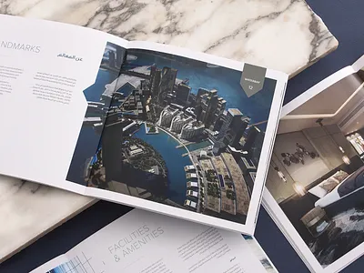 Real Estate Project - Brochure album apartment apartments branding brochure brochure design cgi design editorial design identity luxury luxury brand real estate typography unifikat