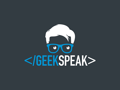 </Geekspeak> Logo badge branding design flat graphic design graphic art icon illustrator logo typography vector