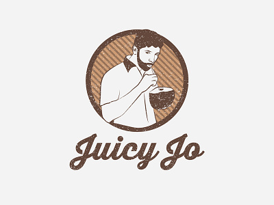 Juice Jo juices logo natural vintage