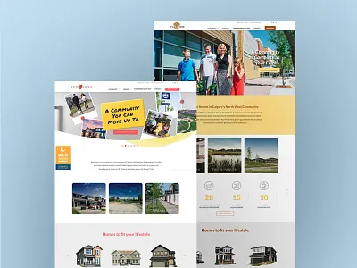Qualico Communities Website Designs by MORAD adagency advertisingagency agency brand branding calgary design designer graphicdesign marketingagency realestate realestatemarketing ux webdesign website websitedesign yyc