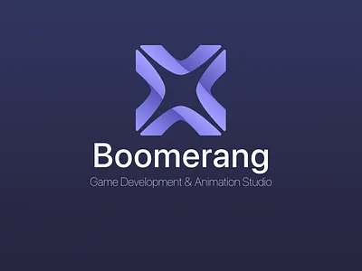 Boomerang - Game Development & Animation Studio animation boomerang concept design game development logo studio