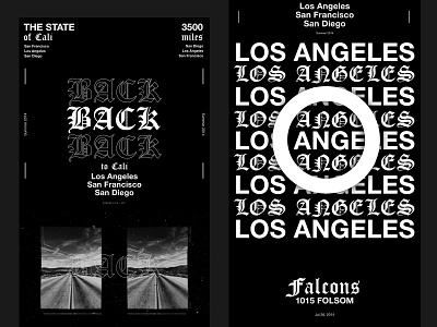 The State Of Cali black graphic graphicdesign layout layoutdesign typography