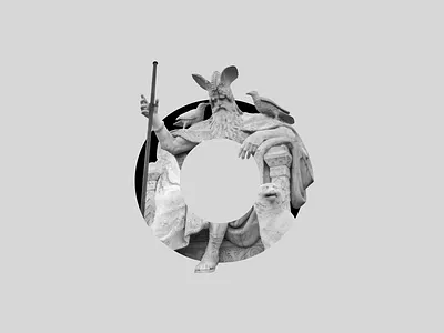 O for Odin 36daysoftype art god poster type typography