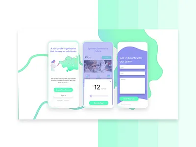 Dfuture app branding design illustration mobile ui typography