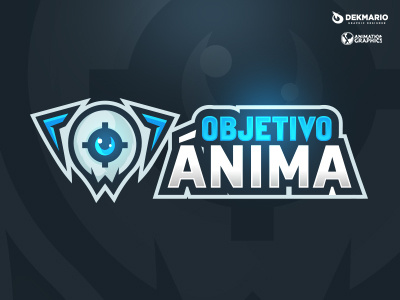 Objetivo Ánima branding design esports gaming icon identity illustration logo logotype mascot sport sports typography