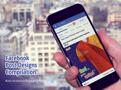 Facebook Audience Engaging Posts Design branding design engaging audience facebook ad facebook banner facebook post icon illustration
